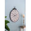 Horloge murale ovale