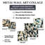 Corvyn Metropolitan Neutral Geometric - ensemble d'art mural géométrique de 5