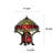Tiffany-style Turtleback Double-lit Table Lamp