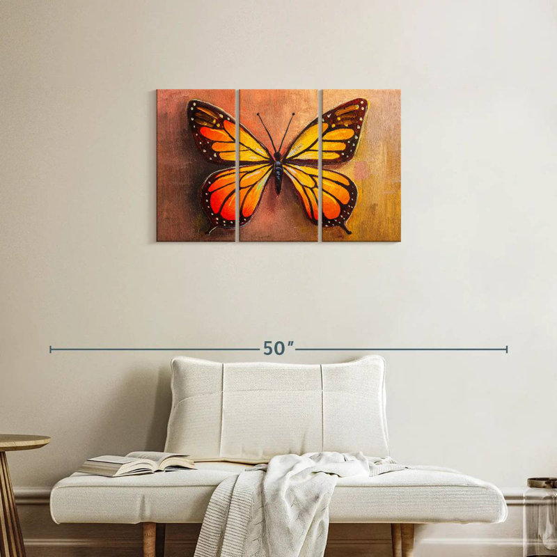 Brampt Simple Butterfly, 20" H x 33" W