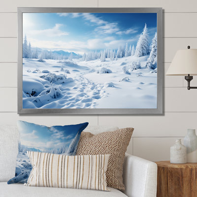 «Winter Snow Wonderland» sur toile