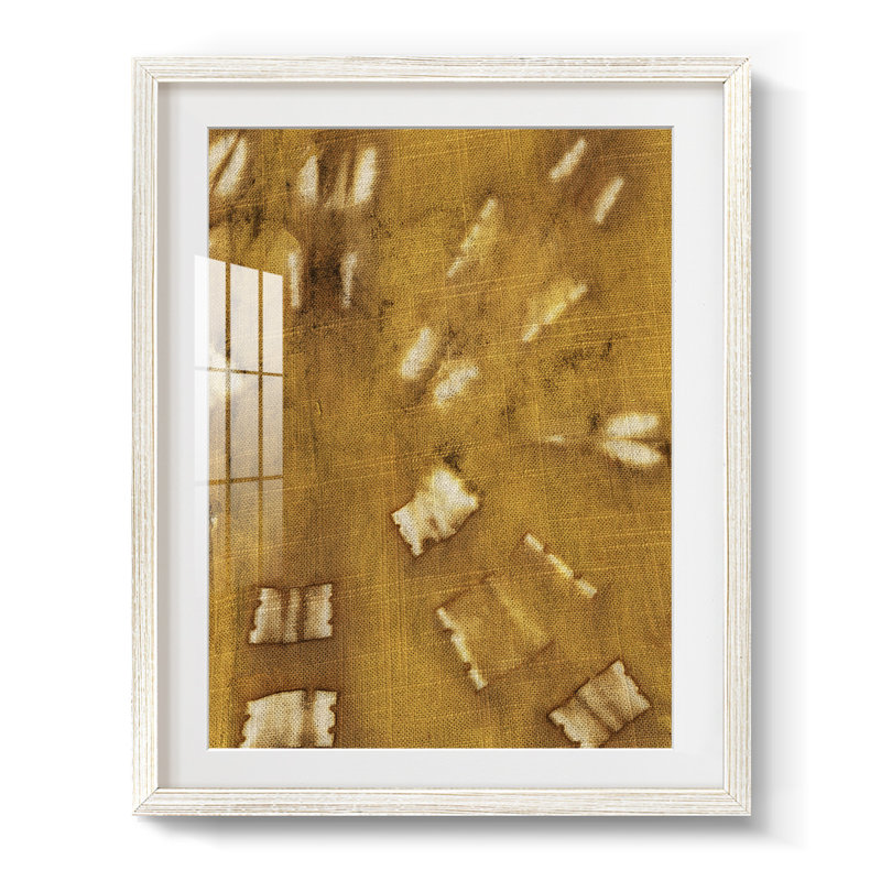 Turmeric Sunrise III - impression encadrée, 28.5" H x 20.5" W, White