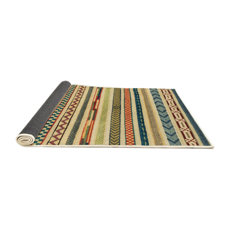 Abstract Indoor Rug, Round 7'