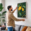 Lemons and Foliage Botanical - Wrapped Canvas-1332275796-1332275800