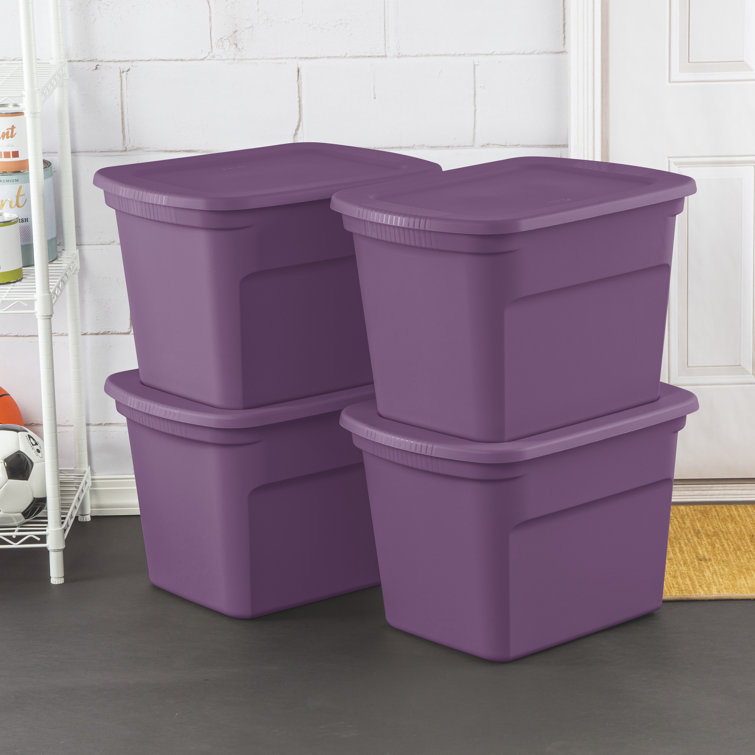 https://assets.wfcdn.com/im/46488750/resize-h755-w755%5Ecompr-r85/2100/210060086/Sterilite+Lidded+Stackable+18+Gallon+Storage+Tote+Container%2C+Purple.jpg