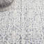 Tapis bleu / ivoire en coton touffeté à la main Ebony-435459397