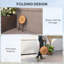 Round 35Cm L Outdoor Side Table