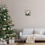 «Cozy Sleeping Santa Claus», estampe numérique, design par Sarah Hickman-112644702-112644704
