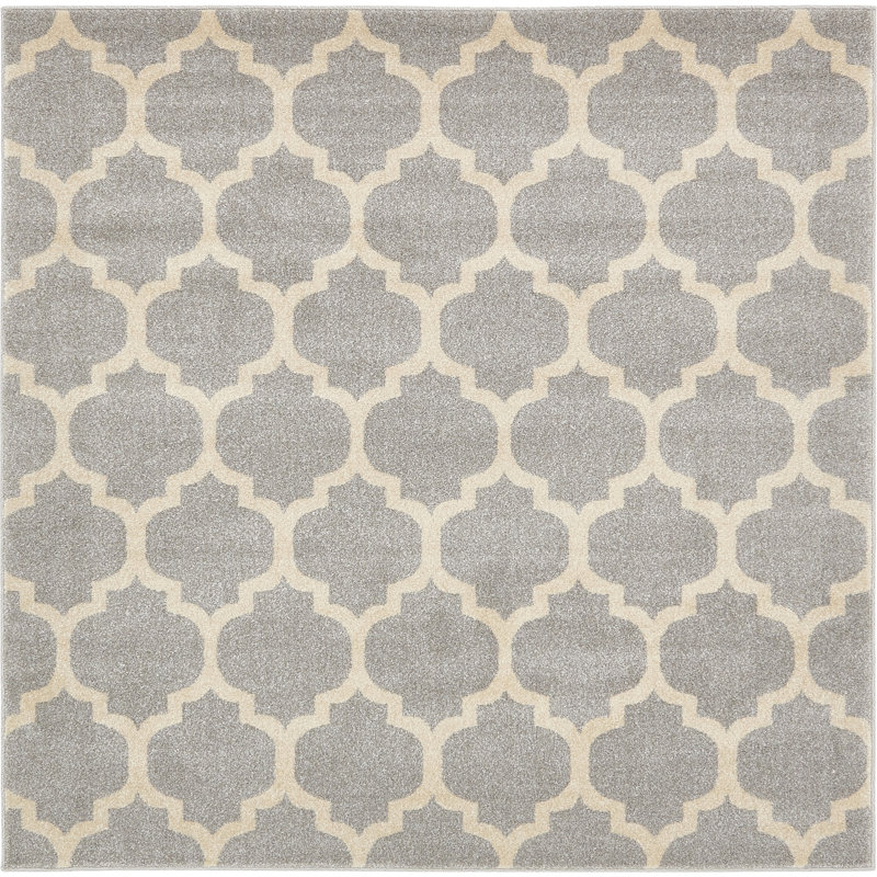 Molly Geometric Indoor Rug, Square 6'1"