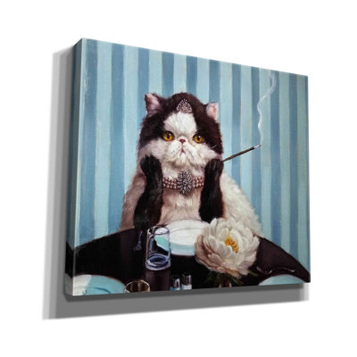'Breakfast at Tiffany's' by Lucia Heffernan, Canvas Wall Art