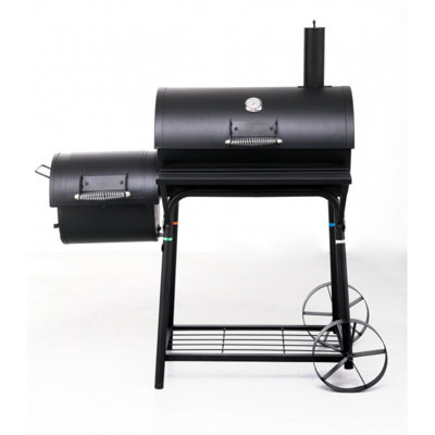 126 cm beweglicher Holzkohlegrill Rivera