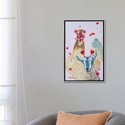 «Try It with a Friend» par Laura Curtin - reproduction d'art