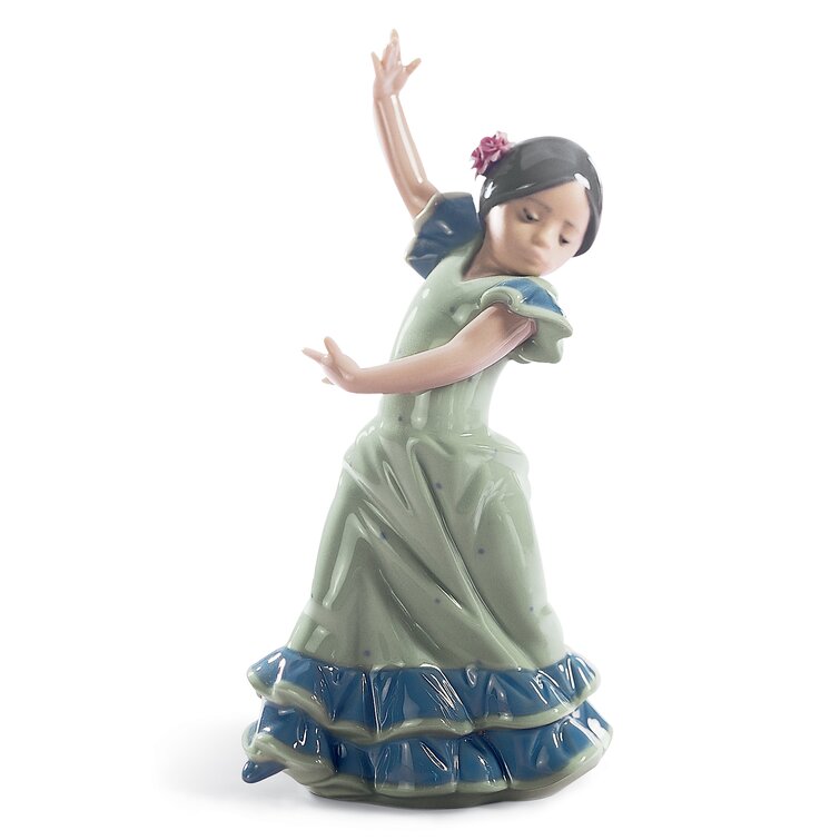 Lladro Lolita Flamenco Dancer Girl Figurine | Perigold