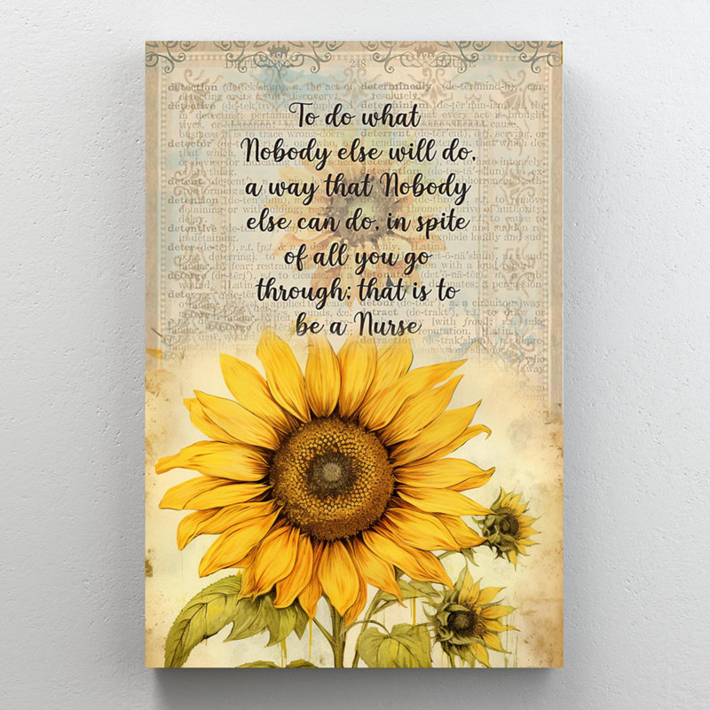 «That Is To Be A Nurse», H 14 po x l 11 po x P 1,25 po