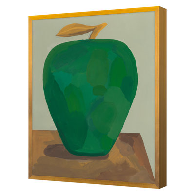 Marble Apple Print by Michael Doyle