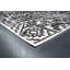 Tapis ivoire et noir en chenille Napa Mercana-759757041
