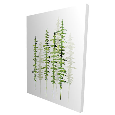 Slim Trees - Scandinavian Canvas Wall Art for Home Decor