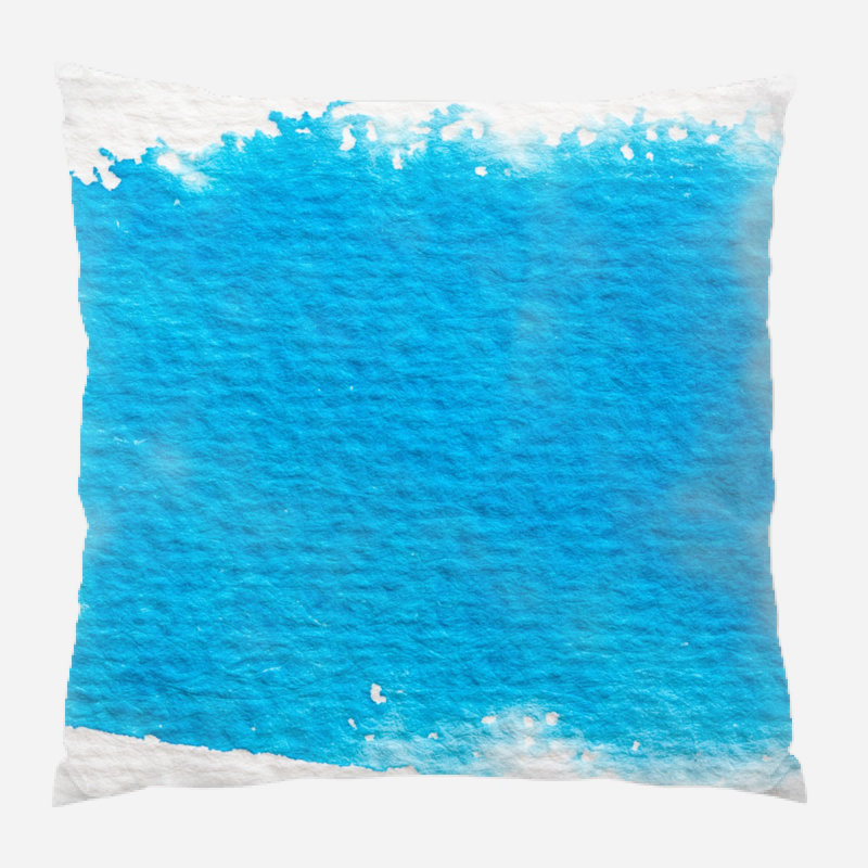 Coussin watercolour Brunswick, Microsuède, Intérieur