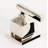 Apothecary Widespread Lavatory Faucet With C-Spout-69589939-69589942