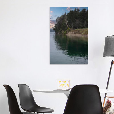 Green Abyss 1 Piece Wrapped Canvas Wall Art