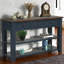 Console moderne en bois de pin massif avec 3 tiroirs et 2 tablettes-1830833609-1830833613