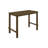 Alberica 5-Piece Solid Wood Dining Set with Upholstered Seats