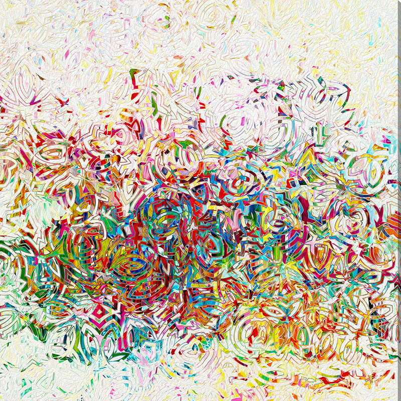 «Abondamment pardonné. «Isaiah 55: 7», impression sur toile, H 28 po x l 28 po x P 1,5 po, Toile tendue