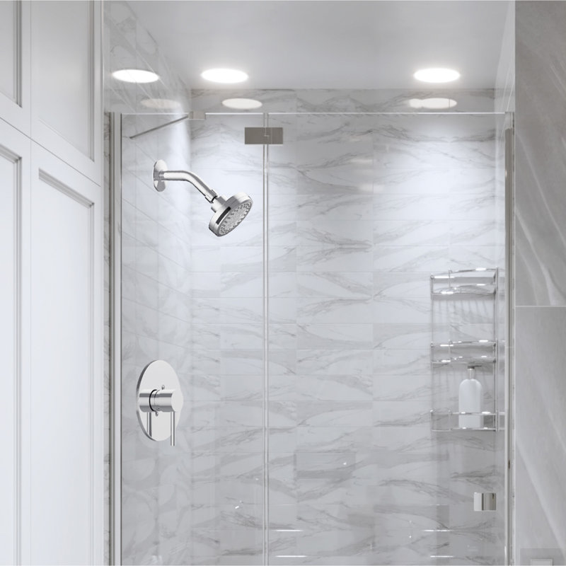 Eastport II Full/Standard Adjustable Shower Head, Polished Chrome