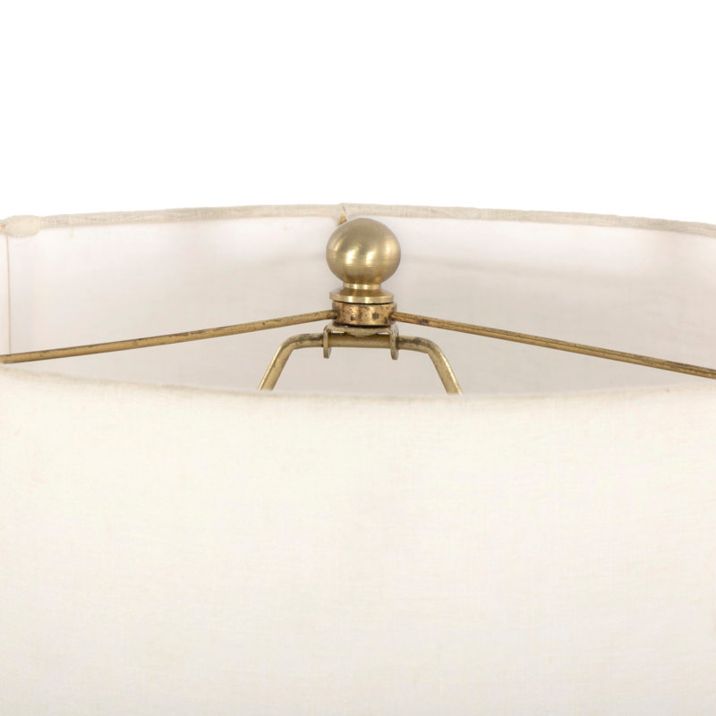 SADIA Table Lamp, Matte Sage Ceramic