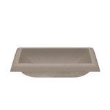 Montecito Handmade Rectangular Drop-in Bathroom Sink