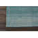 Linear Glow Ombre Wool Hand Woven Area Rug