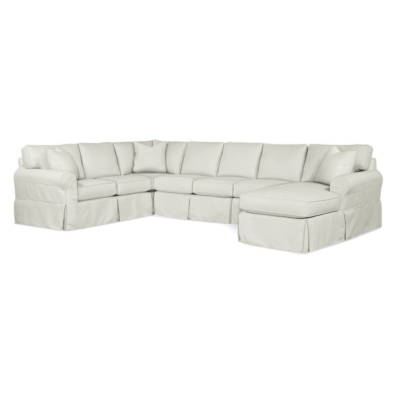 Bedford Chaise Sectional, Elite Ivory; 0321-91, Left Hand Facing