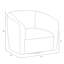 Fauteuil pivotant Lana-592891796