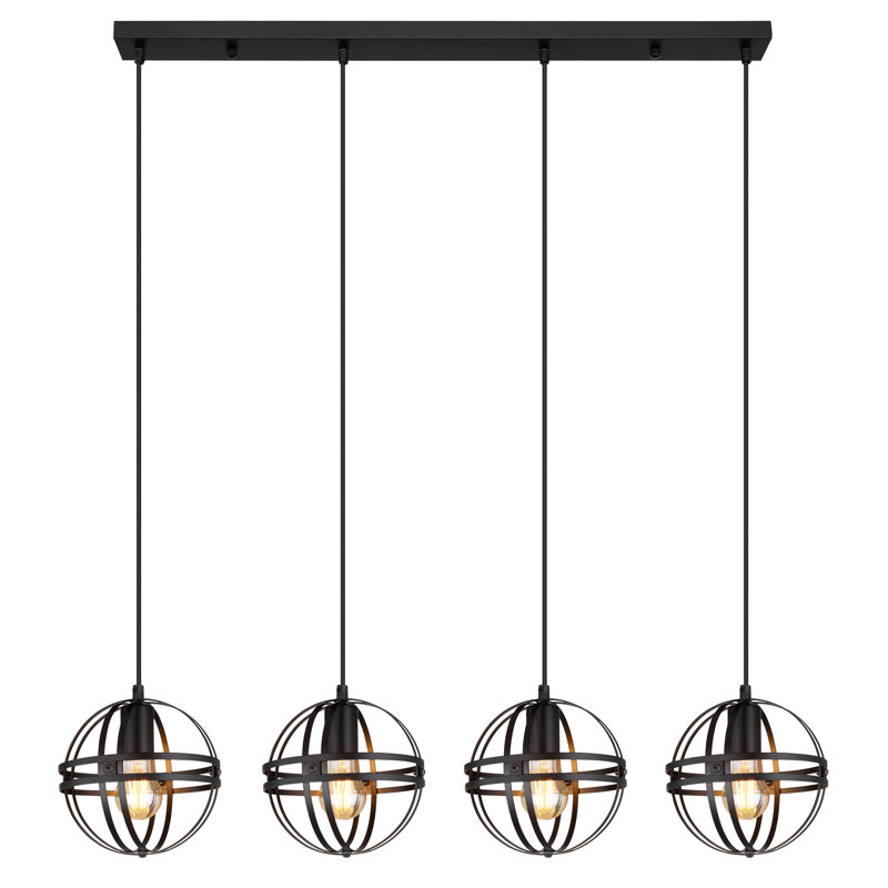 Mauritane 4 - Light Matte Black Pendant