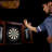 Barrington Chatham Bristle Dartboard, Cabinet Style, Pre-Assembled