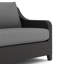 Rienelt 2-Piece Wicker Outdoor Sofa And Slat Top Coffee Table Set-1943846945