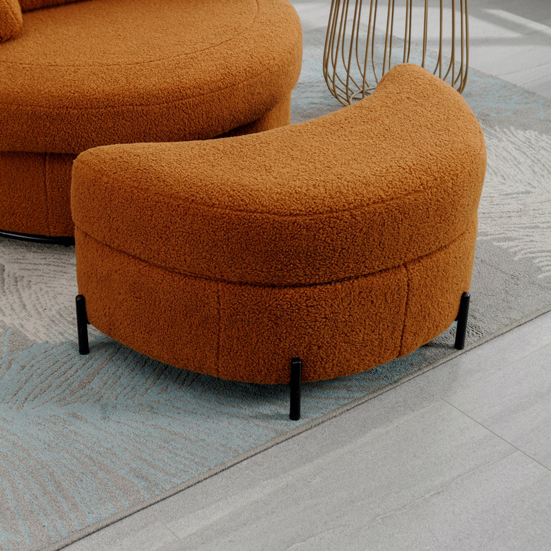 Grand repose-pieds avec rangement 32,7 po Sherpa