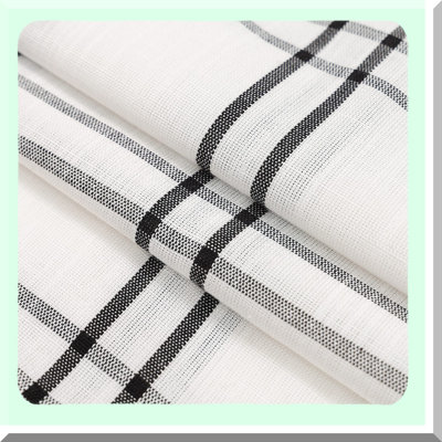 Farmhouse Plaid Stripe Pillow Covers - Rustic Cushion Cases for Sofa Decor - Linen Texture Throw Pillow Cases - Set of 2