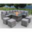Gallager 11 - Person Garden Lounge Set with Rain Cover