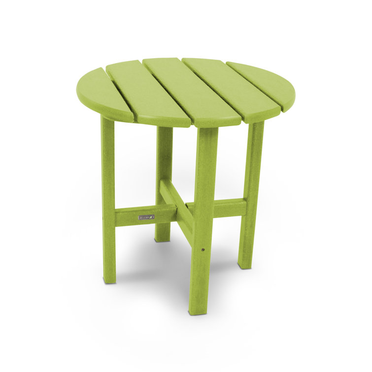 POLYWOOD 18" Round Side Table by Ivy Terrace