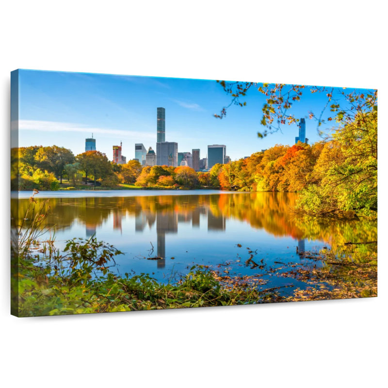 Nicci, NY, Central Park, automne, H 32 po x l 48 po