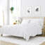  Ensemble de draps en microfibre bleu marine patiné-982569975-1062530517
