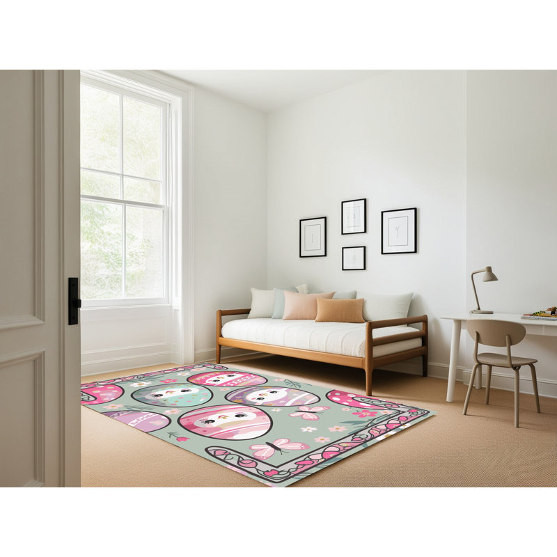 Tapis de vacances de Pâques The Holiday Aisle®, Rectangulaire 8 pi x 10 pi