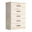 Commode de chambre haute 5 tiroirs Better Home Products-2044683336