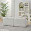 Canapé modulaire courbé Chenille-384162963
