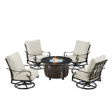 Cliff Outdoor 5 - Piece Conversation Set