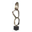  Sculpture anneau en laiton Loopform