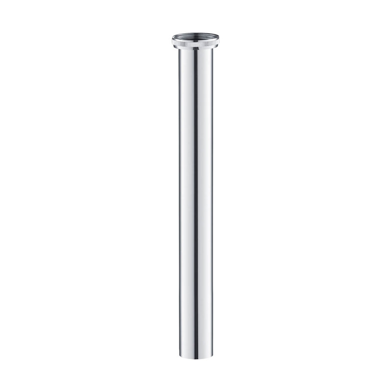 Bathroom Flanged Sink Tailpiece, Chrome