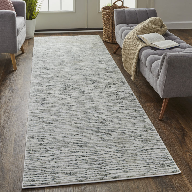 Tapis de couloir Aybek, Tapis de couloir 2 pi 8 po x 10 pi