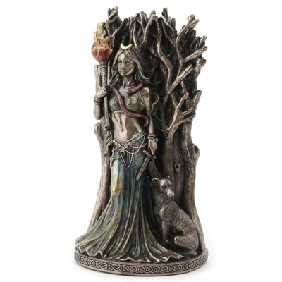 Figurine en résine 8,27 po H Hecate